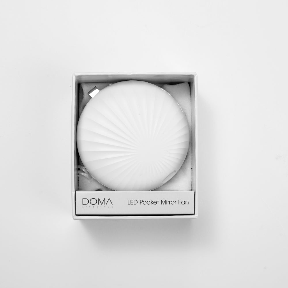 LED Mirror Pocket Fan