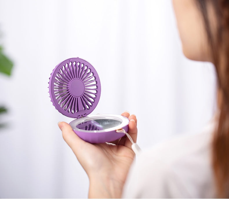 Mirror Fan LED Mirror Pocket Fan – DOMA Lifestyle