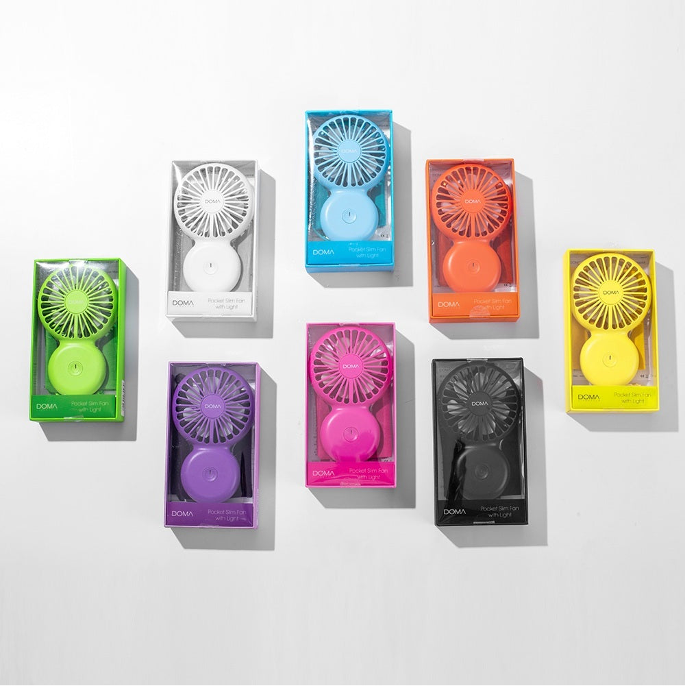 Pocket Slim Fan with Light – DOMA Lifestyle